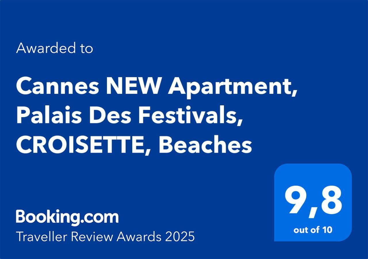 Cannes New Apartment, Palais Des Festivals, Croisette, Beaches Eksteriør billede